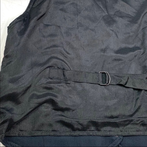 Vintage POSH Suede and Wool Western Vest SZ L - Picture 6 of 7